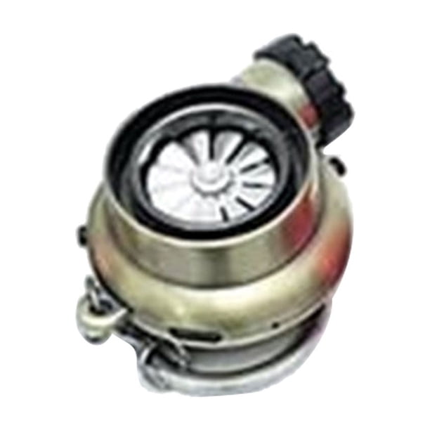 Llavero encendedor con turbocompresor | Modelo Turbo de aleación de metal recargable por USB | Regalo para entusiastas de los autos novedosos | Colgante de llave portátil | Caja de regalo incluida |