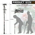 thumbnail image 6 of KEKOY Walking Cane for Women & Men, T Handle Portable and Foldable Walking Sticks for Seniors, Adjustable Walking Cane with 2 Replaceable Cane Tips, 6 of 6