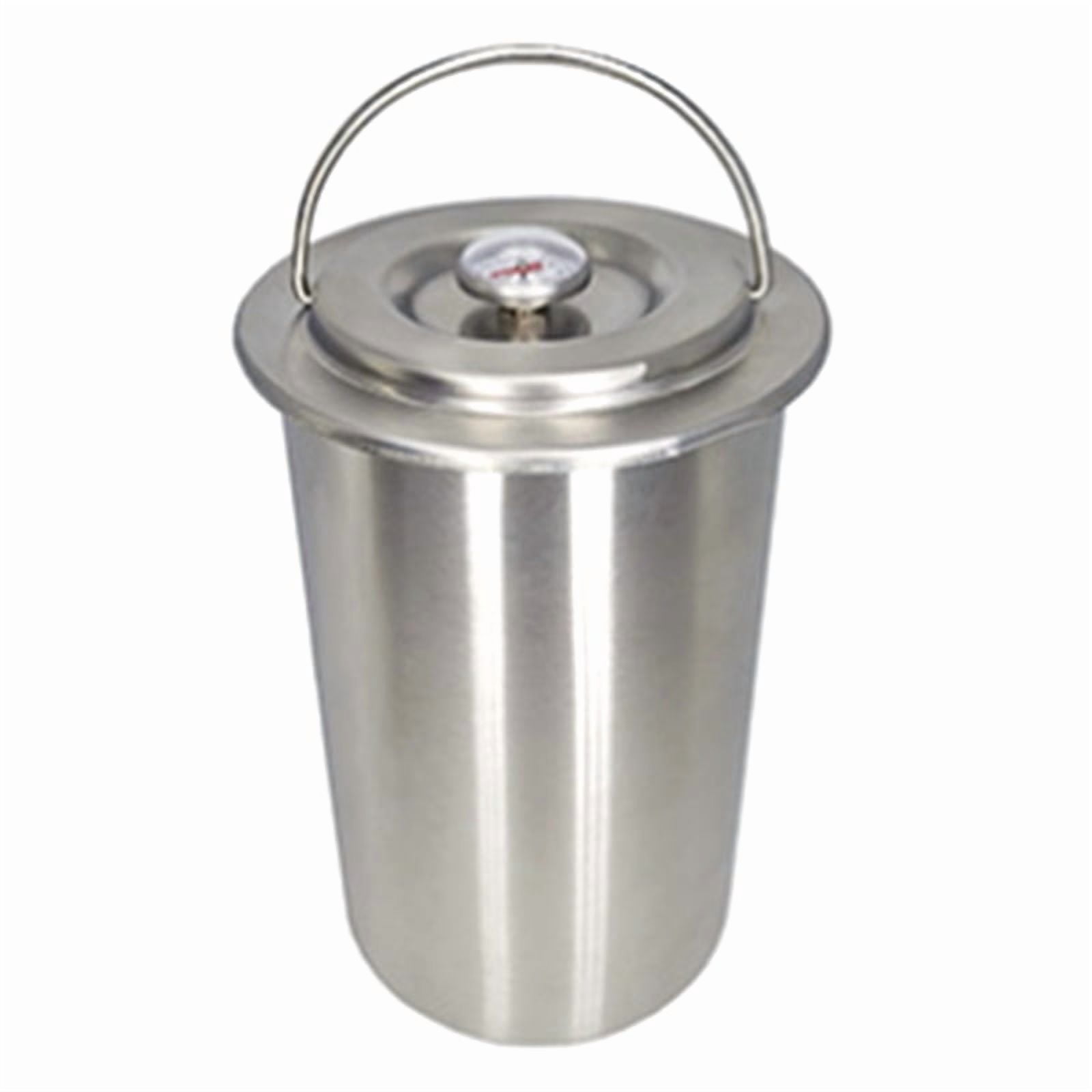 2X Stainless Steel Ham Press Maker Machine with Thermometer, Meat Poultry Kitchen Cooking Tools