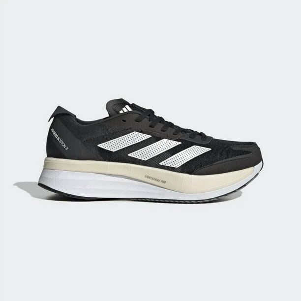 Adi-das Adizero Boston 11 Wide Size 7.5 Men’s Running Shoes Black GV9630 Wide