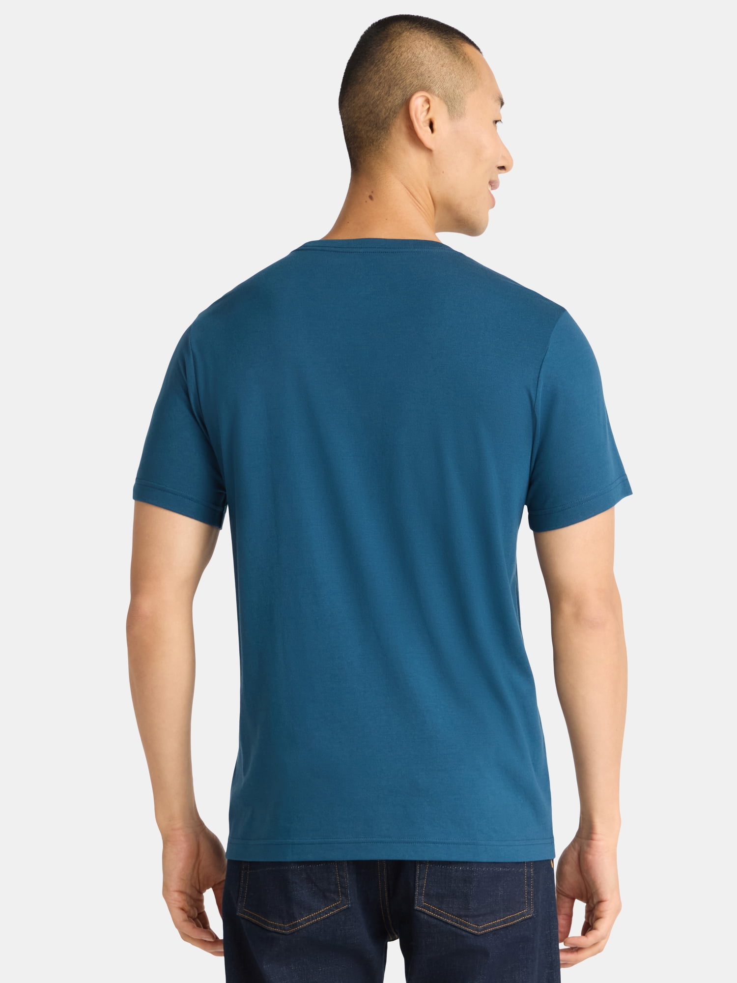 George Men's and Big Men's Classic Fit Crewneck Tee with Short Sleeves, Sizes XS-3XL