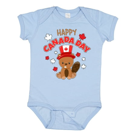 

Inktastic Happy Canada Day Gift Baby Boy or Baby Girl Bodysuit
