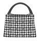 thumbnail image 1 of Fotbe Black Tartan Plaid Bolsa Térmica Portátil con Estampado, Bolsa de Entrega de Alimentos Aislada, Bolsa Reutilizable de Gran Capacidad para Comidas y Supermercado, 1 of 6