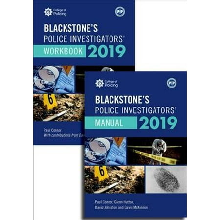 Blackstone's Police Investigators' Manual and Workbook (Best Police Scanner App 2019)