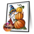 thumbnail image 1 of Cuadros Decorativos 5D DIY Calabaza Gnomo Completo Taladro Redondo Diamante Pintura Rhinestone Dibujo Artesanía DQrwqpou Nuevos Originales, 1 of 9