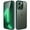 Dark Green, variant on JETech Matte Case for iPhone 13 Pro Max 6.7-Inch, Shockproof Military Grade Drop Protection, Frosted Translucent Back Phone Cover, Anti-Fingerprint (Light Gold)