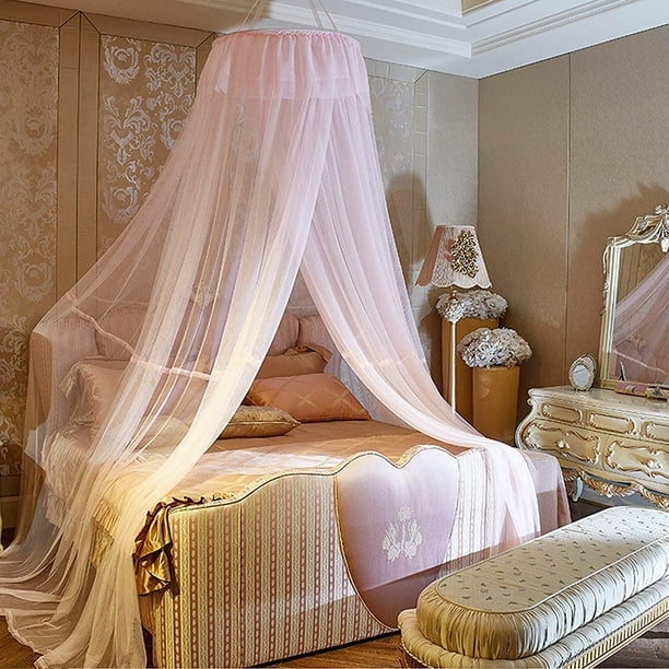Mosquito Net Bed Canopy Dome Canopy Bed CurtainsDecoration Princess Bed Canopy Mosquito Net Canopy Bed for Baby Crib Kid Bed Girls Bed Walmart