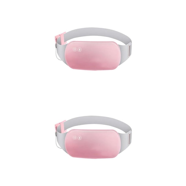 Cinturones Calentados Vogacara Almohadilla Térmica Menstrual Portátil Fina Rosado 2piezas