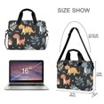 thumbnail image 3 of FORMRS 16" Laptop Bag Carrying Sleeve Case with Handle Travel Shoulder Briefcase, Orange Dinosaur, 3 of 8