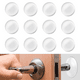 thumbnail image 1 of Protector De Pared tope de puerta silicona kit 12 unidades transparente, 1 of 8