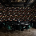 thumbnail image 5 of Peel and Stick Wallpaper Colorful Butterflies Floral Dark Wall Mural 23.6in x 9.8ft Self Adhesive Removable Wall Paper Renter Friendly Wallpaper for Nursery Bedroom Cabinets, 5 of 8