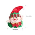 thumbnail image 2 of Wosthever Hebilla de cortina autoadhesiva, bonito soporte para cortinas de tela, adornos navideños exquisitos, adornos de muñeca, Clip de Kits de decoración para fiestas Mujeres, 2 of 6