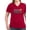 Garnet, variant on CafePress - Power Rangers Stacked Logo Women's V Neck T Shirt - Women's V-Neck Dark T-Shirt