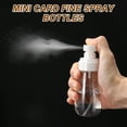 thumbnail image 5 of 3Pcs Small Spray Bottles, 100ml/3.4 oz Travel Size Spray Bottle Fine Mist with Labels (Blue/Clear), 5 of 7