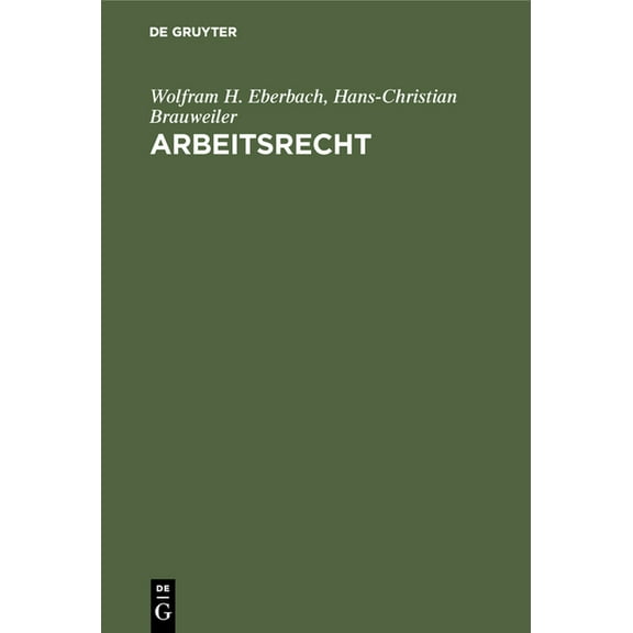 Arbeitsrecht, (Hardcover)