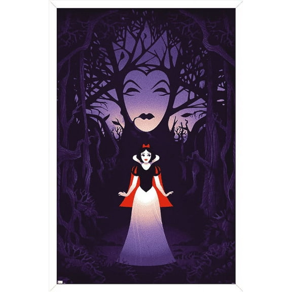 Disney Princess - Snow White - Good vs Evil Wall Poster, 14.725" x 22.375", Framed