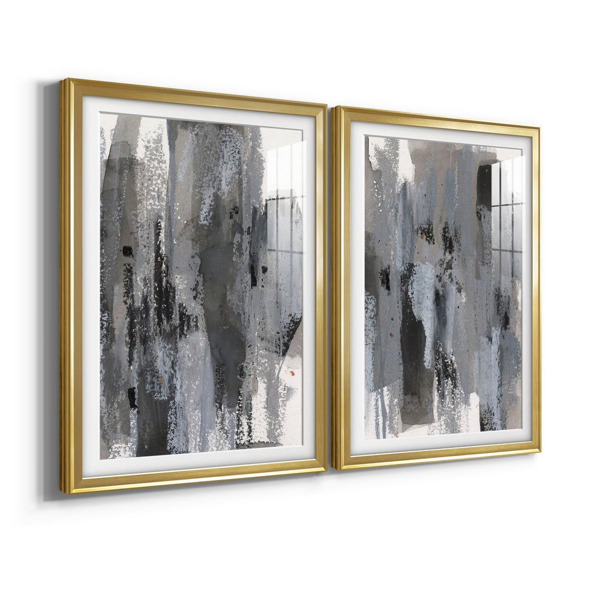Wexford Home Loft Pastel III Premium Framed Print, 26.5" x 36.5" - Ready to Hang, Gold (Set of 2)