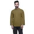 thumbnail image 1 of Atasi Kurta Chemise pour Homme, Kurta Uni à Col Mandarin pour Garçons, Kurta Courte, 1 of 6