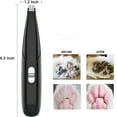 Puseky Dog Clippers for Grooming, Cordless Cat and Small Dogs Clipper, Low Noise Electric Pet