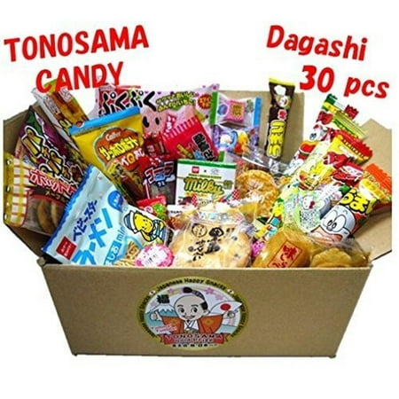 Japanese candy assortment 30pcs , full of dagashi. 