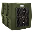 thumbnail image 1 of Dakota 283 Canine Rough and Tough Economy Kennel, Pet Crate, Large, Olive, 1 of 9