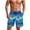 Palm Tree Blue, variant on Yuyamidu Palm Tree Mens Swim Trunks Quick Dry Beach Shorts Vacation Tropical Bathing Suits for Summer Surf Swimming Pool Man S