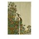 thumbnail image 1 of Cortina de Entrada ABPHQTO Patrón de Pavo Real Noren Tamaño 85x120 CM, 1 of 1