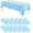 Light Blue Checkered, variant on 12 Pack Red and White Plastic Checkered Tablecloth, Premium Decorative Disposable Red Gingham Plaid Table Cloths for Parties, Rectangle Party Table Cover for Picnic Farm Birthday Wedding, 54x108 Inch