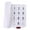White, variant on Necvior Big Button Landline Phone Desktop Telephone Loud Ringtone Fixed Home Phone for Elderly and Visually Impaired PK3000