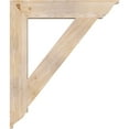 thumbnail image 3 of Ekena Millwork 5 1/2"W x 34"D x 40"H Traditional Traditional Smooth Bracket, Douglas Fir, 3 of 4