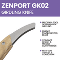 thumbnail image 4 of Zenport GK02 Girdling Knife, 3/16-Inch, Cut, 4 of 5