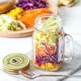 thumbnail image 4 of EIMELI New Glass Mug With Handle Lid Drinking Jar Clear Cup for Tea Coffee, 4 of 6