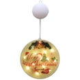 thumbnail image 1 of Under 10 Hangs Battery Powered Christmas Window Decorations with Lighted LED Sucker Lights for Christmas Tree Fireplace Window Indoor and Outdoor Decoration, 1 of 9