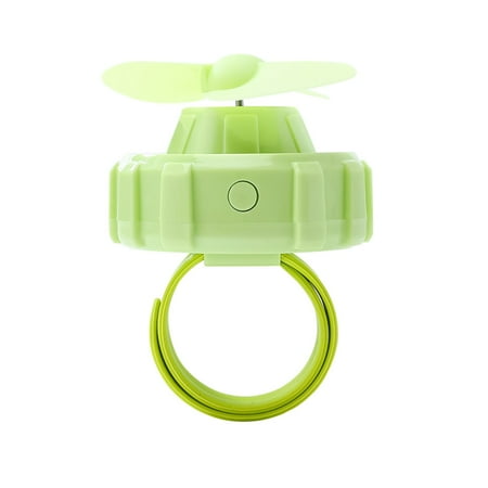 

Huilaibazo USB Mini Rechargeable Small Fan Summer Outdoor Watch Style Small Fan