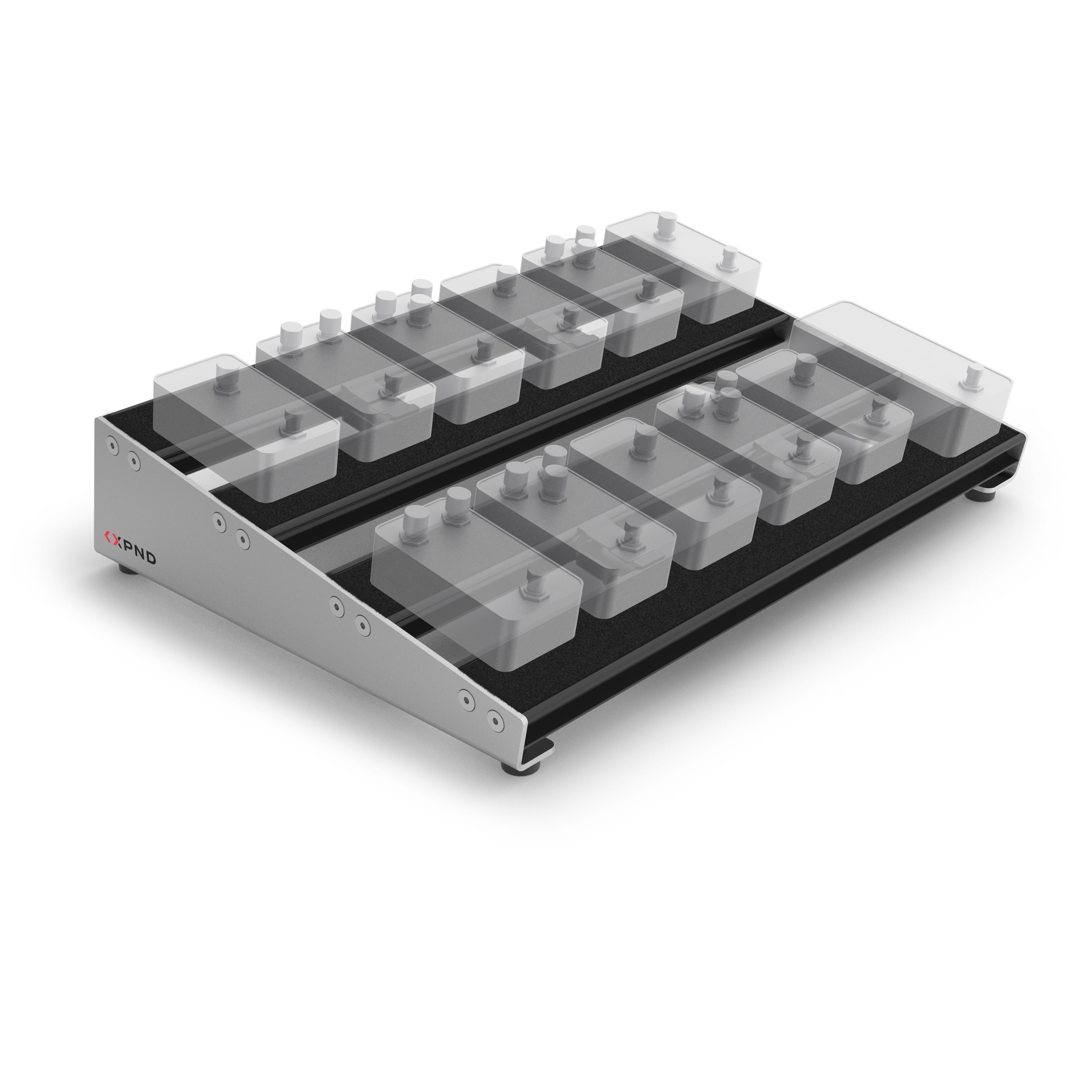 D'Addario XPND Core Double Row Pedalboard Large Black