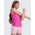 thumbnail image 4 of CRZ YOGA Girls Cloudweight Athletic Tank Tops Hip Length Active Dance Casual Sleeveless Kids, 4 of 5