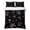 Black, variant on King Quilt Set 96''x106'', Blue Ombre Lightweight Summer Bedspread Coverlet Set with 2 Pillow Shams, Modern Abstract Art Farmhouse Gradient Breathable All Season Quilt Bedding for Bedroom/Guest Room