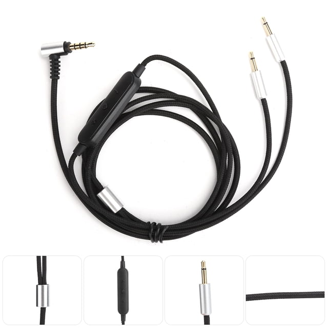 Cable para auriculares, cable para auriculares con cable de audio, cable para auriculares de alto rendimiento