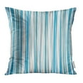 thumbnail image 1 of BSDHOME Housse de Coussin Rayée Marron Bleu Beige Blanc Motif Rayé Vertical Ligne Tan 20x20 Pouces, 1 of 1