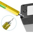 thumbnail image 3 of Cool Pen Gifts For Men, (yellow) Cutier 6-in-1 Multi Tool Tech Pen Gadgets Tools For Men , Personalized Gifts For Dad Or Him, Funny Gift, 3 of 5