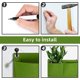 thumbnail image 5 of Bolsas para maceteros colgantes, 9 bolsillos para colgar en la pared vertical, bolsas de cultivo para plantar, jardinería interior y exterior, flor verde vertical, 5 of 5