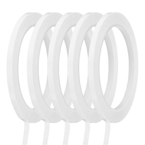 Uxcell Whiteboard Tape Graphic Tape Self Adhesive Chart Line Tape for DIY Art Craft Projects White