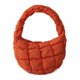 thumbnail image 1 of Bolsos Hombro Acolchados para Mujer Cloud Mini Bag Bolso Cross Bag Tote (Naranja), 1 of 7