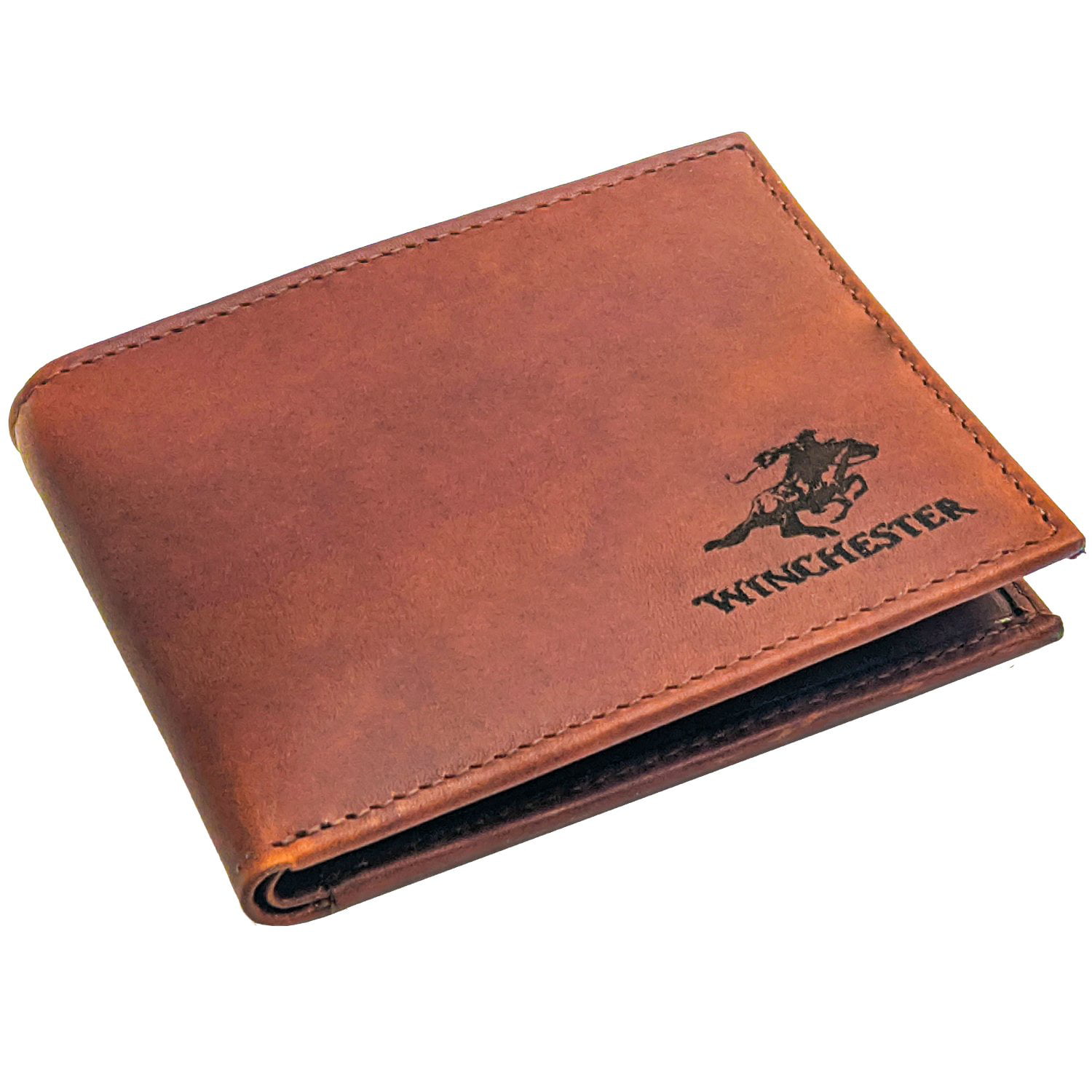 Winchester - Winchester Passcase Bifold Wallets for Men RFID Wallet