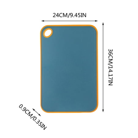 

Yrtoes Cutting Boards Large Cutting Board Kitchen Chopping Board Straw Double-sided Chopping Board Thick Plastic Mould Proof Adhesive Board