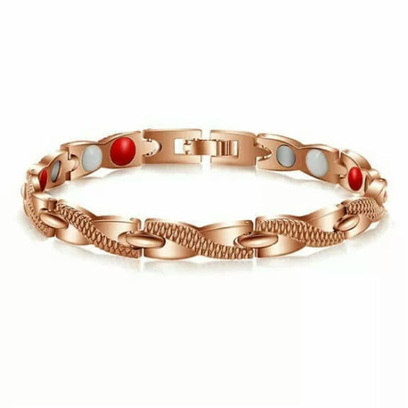 HOOUN Therapeutic Energy Healing Magnetic Bracelet Therapy Arthritis Men Women Jewelry-#7