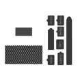 thumbnail image 1 of Traje antipolvo Consola de juegos Traje económico Cubierta antipolvo Tapones de red Kit de tapón para Xbox Series X Portátil para accesorios de juegos, 1 of 7