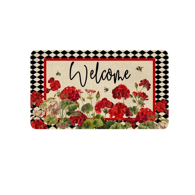 Soft Shaggy Area Rug Carpet For Living Room Bedroom Floor Mat Indoor Home Decorative Spring Summer Doorway