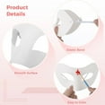 thumbnail image 4 of 24 Pcs DIY Blank Masks, Pure White Paper Masks, Handmade Graffiti Masks, Hand Painted Masks, Art Masks for Masquerade Halloween Cosplay Party, 4 of 6
