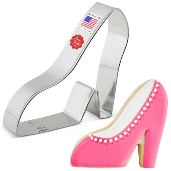 Ann Clark High Heel Shoe Cookie Cutter 3.25", Made in USA